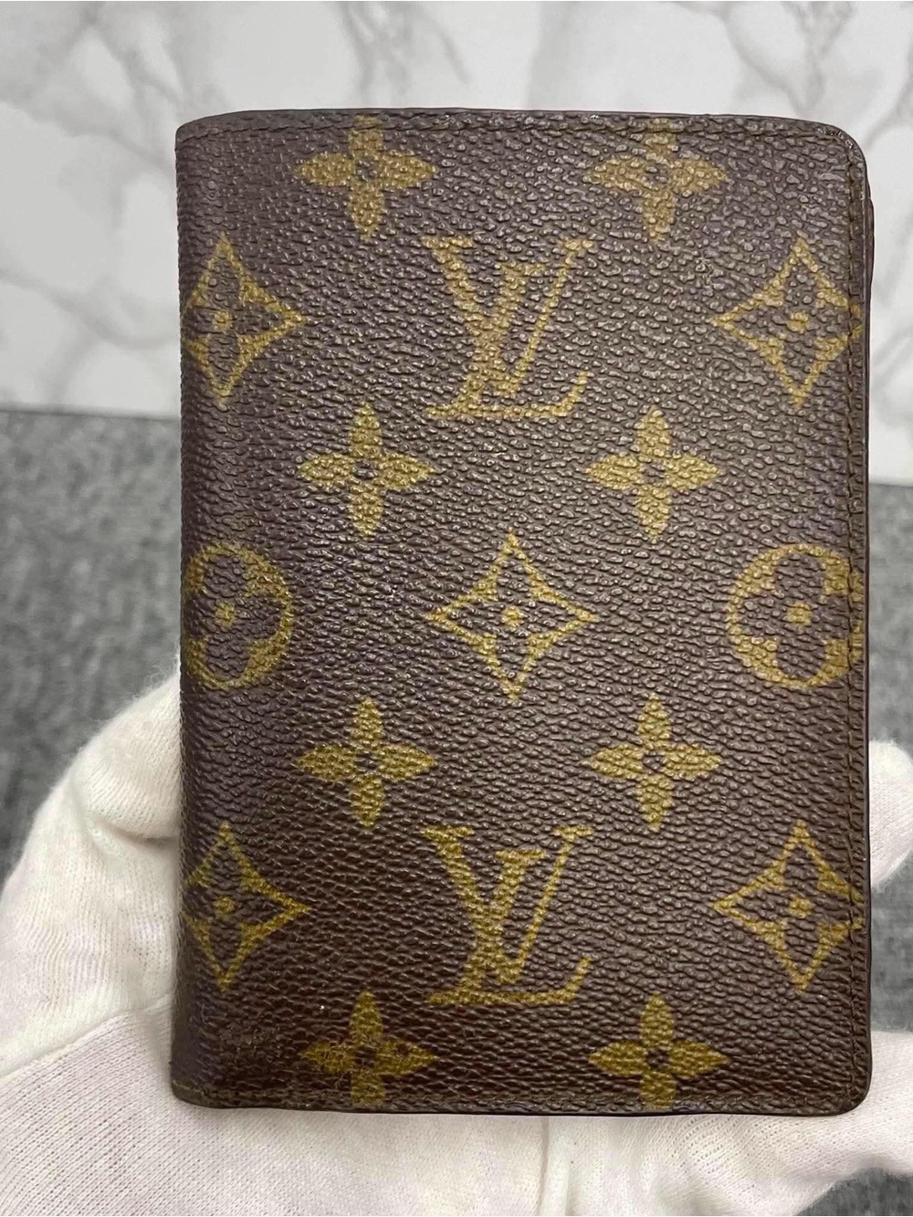 Louis Vuitton Monogram Canvas Card Holder - Authentic